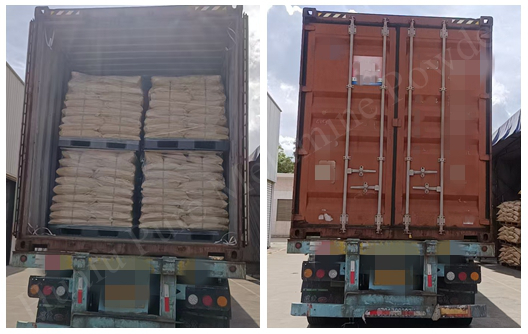 Huafu food grade pure melamine molding powder shipment Huafu food grade pure melamine molding powder shipment
