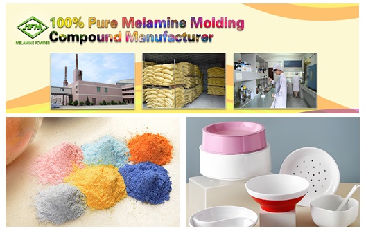 food grade dinnerware melamine moulding compound from Huafu factory