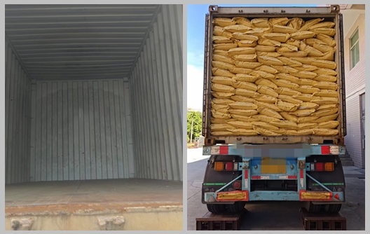 हुआफू केमिकल्स कस्टमाइज्ड मेलामाइन मोल्डिंग पाउडर शिपमेंट