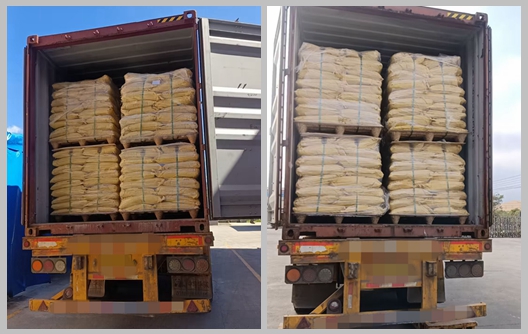 हुआफू प्योर मेलामाइन मोल्डिंग पाउडर शिपमेंट