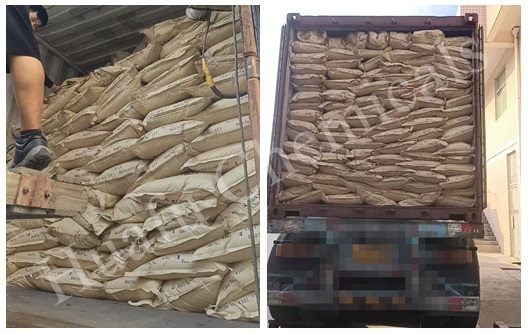 Quanzhou Huafu Chemicals मेलामाइन रेज़िन मोल्डिंग पाउडर के लिए नई शिपमेंट