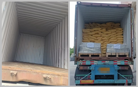 हुआफू केमिकल्स द्वारा मेलामाइन टेबलवेयर मोल्डिंग पाउडर की शिपमेंट